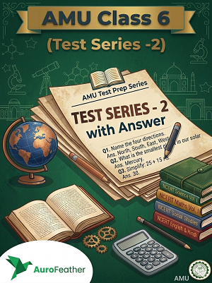 AMU Class 6 Test Series - 2