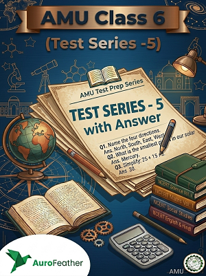 AMU Class 6 Test Series - 5