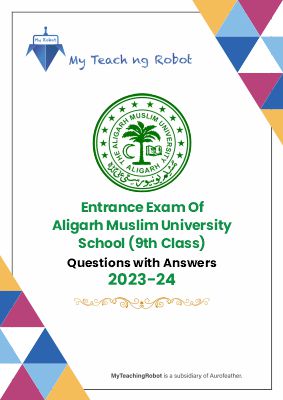 AMU Class - 6 Question with Answer - 2023