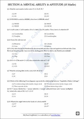 CM SHRI CLASS 11 Science (Test Series - 2)