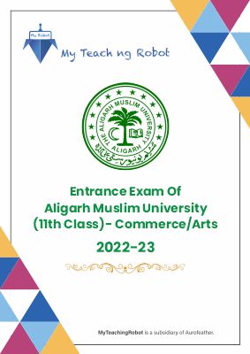 AMU Class 11 Arts & Commerce Que and Ans- 2022