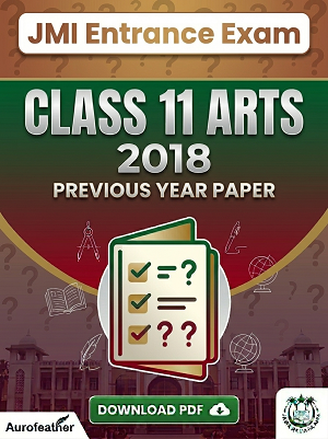 JMI Class 11 Arts - 2018