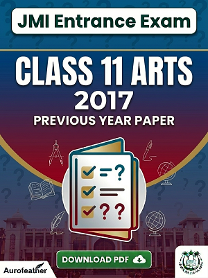 JMI Class 11 Arts - 2017