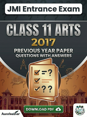 JMI Class 11 Arts (Q&A) - 2017
