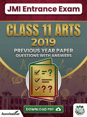 JMI Class 11 Arts (Q&A) - 2019