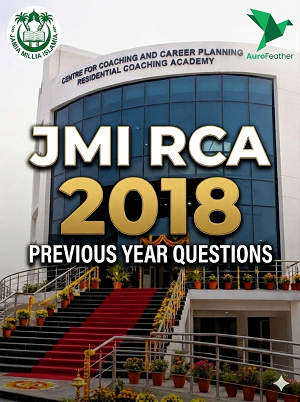 JMI RCA Previous Year paper - 2018