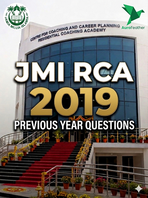 JMI RCA Previous Year paper - 2019