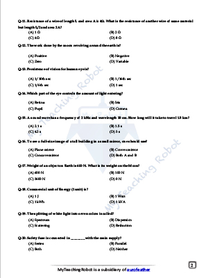 JMI Class 11 Science TestSeries- 3