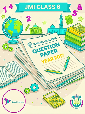 JMI Class 6 - 2017 (Question with Answer)