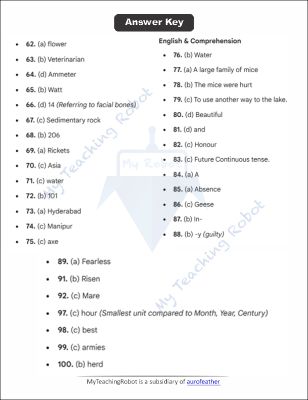 JMI Class 6 - 2020 (Question with Answer)