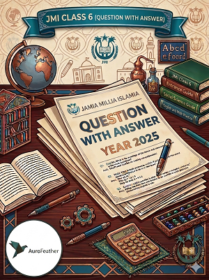 JMI Class 6 - 2025 (Question with Answer)