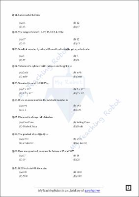 JMI Class 9 Test Series- 1