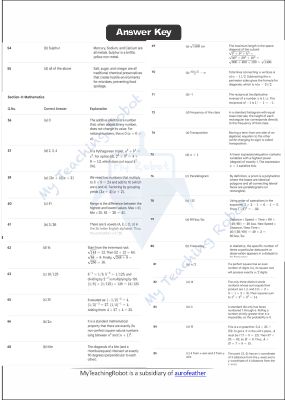 JMI Class 9 - 2021 (Question with Answer)