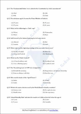 JMI Class 11 Commerce Test Series- 4