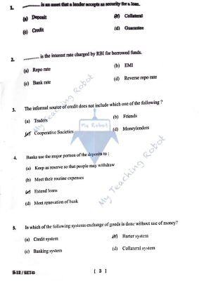 JMI Class 11 (Commerce) - 2021 (Question with Answer)