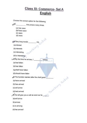 JMI Class 11 (Commerce) - 2025 (Question with Answer)