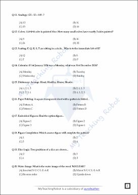 CM SHRI CLASS 9 (Test Series - 3)