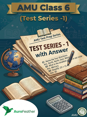 AMU Class 6 Test Series - 1